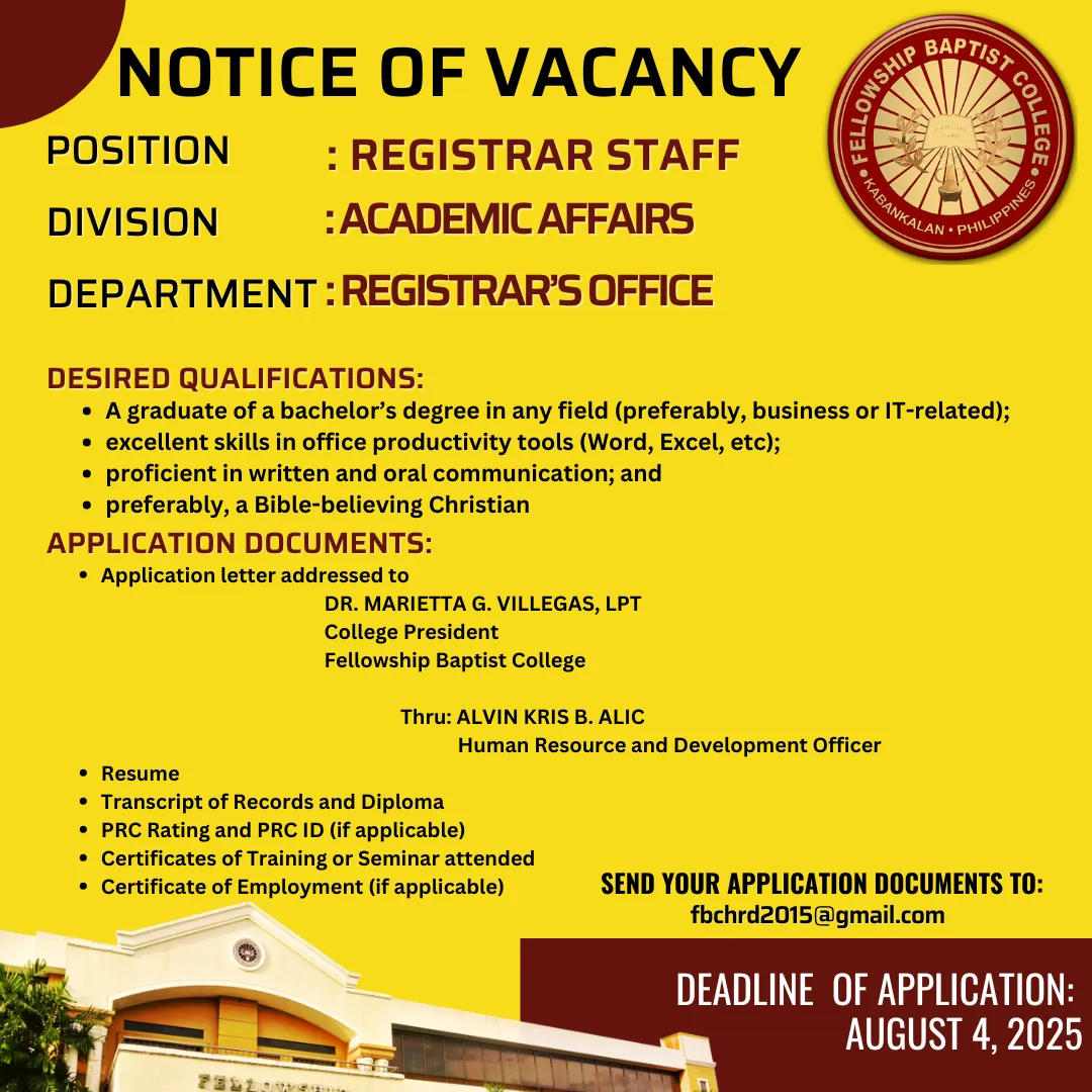 Registrar Staff